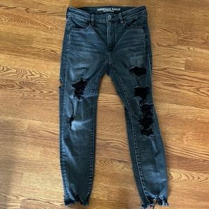 american eagle jeggings super stretchy